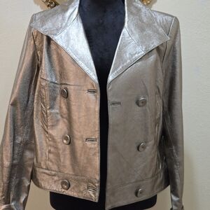 Spiegel Shimmering Silver Blazer